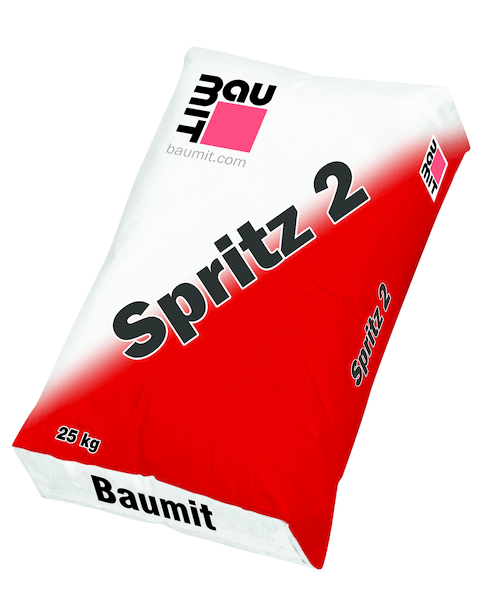 картинка BAUMIT Цементный набрызг Spritz 2 / ZV 25, 25кг 42 уп/пал компании Таргет